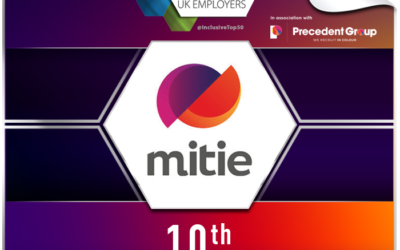 Mitie ranks 10th on the list of Inclusive Top 50 UK Employers