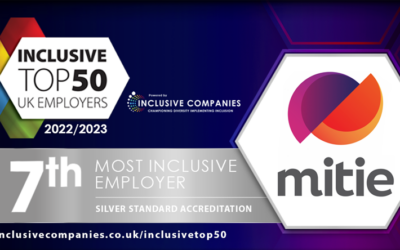 Mitie named Top 50 Inclusive UK Employer for fifth year running