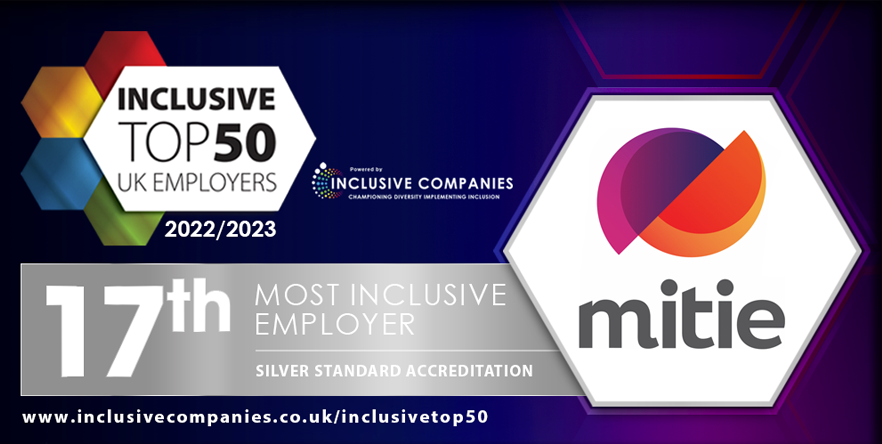 Mitie named Top 50 Inclusive UK Employer for fifth year running